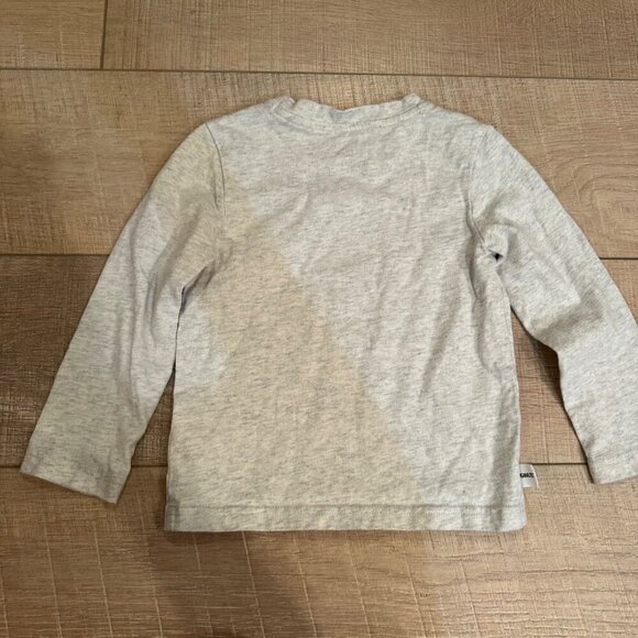 JANIE AND JACK SNOOPY GRAY LONG SLEEVE T SHIRT 2T - Picture 6 of 6